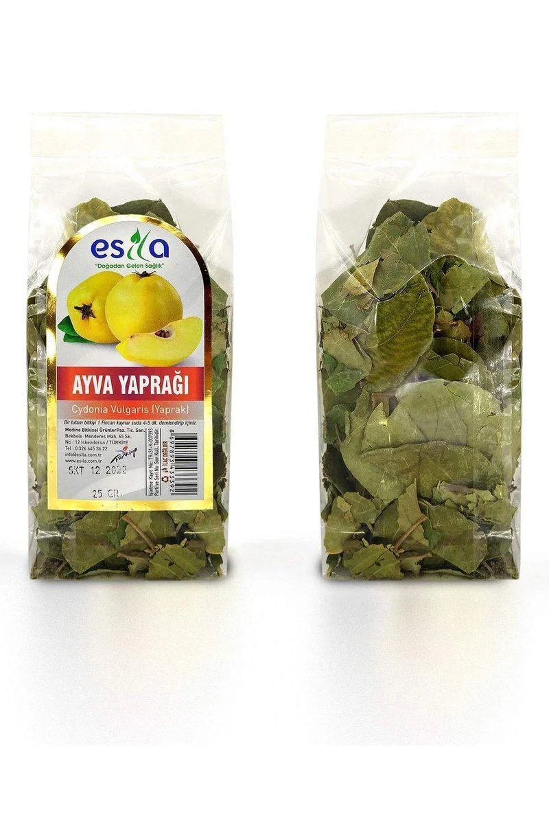 Poşet Ayva Yaprağı Çayı 25 Gr. - Doğal Bitki Çayı Fiyatı, Yorumları ve Özellikleri