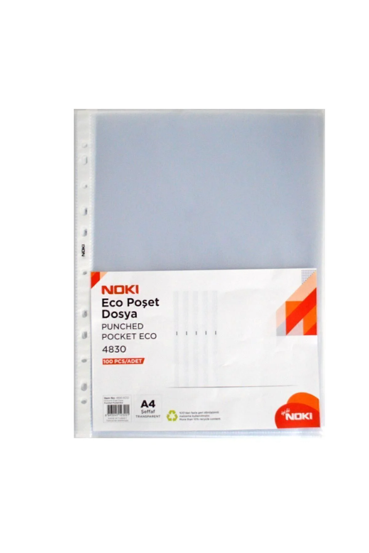 Poşet Dosya Eco A4 100` lü (ys)