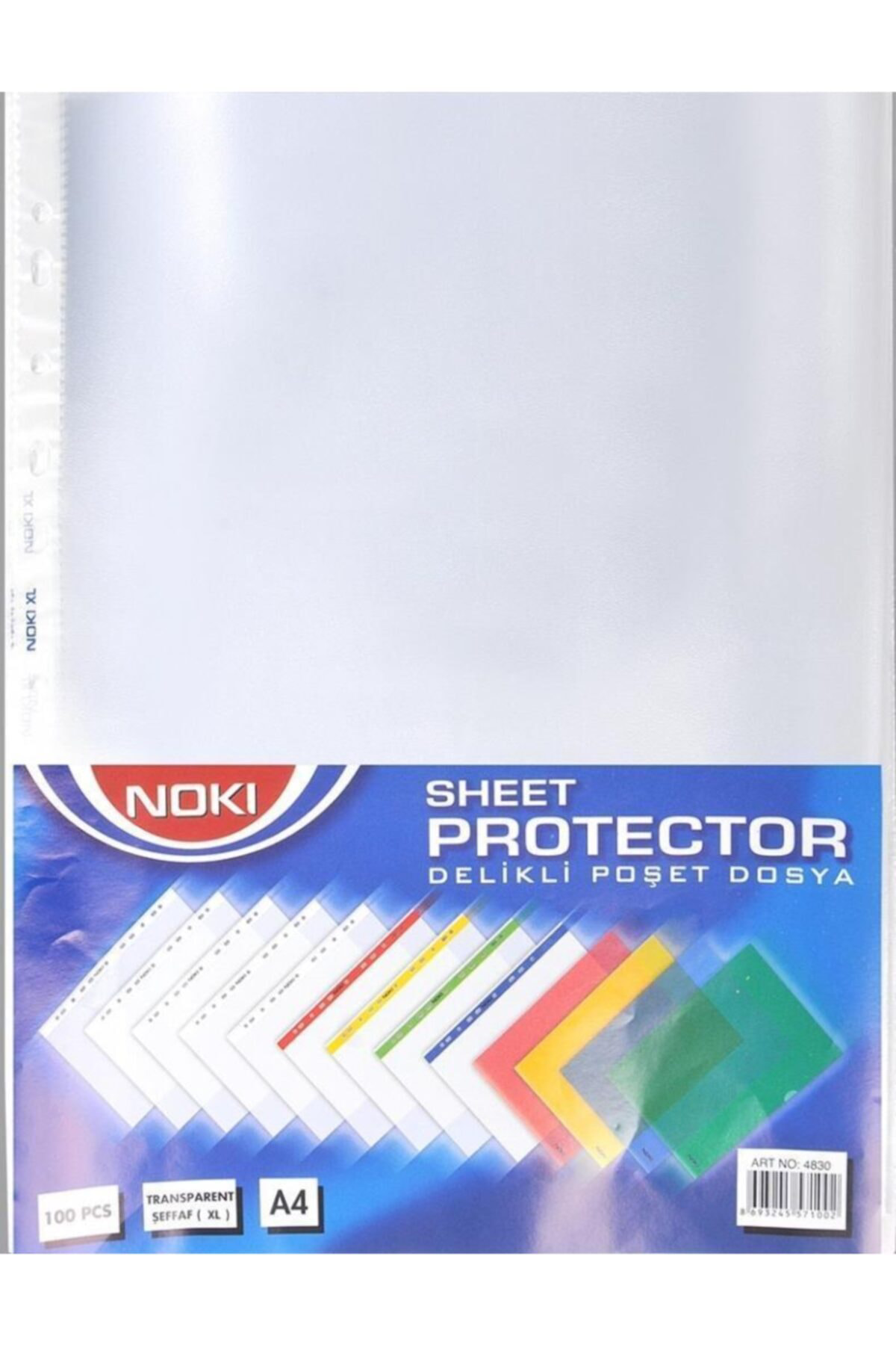 Noki Poşet Dosya Xl 100'Lü