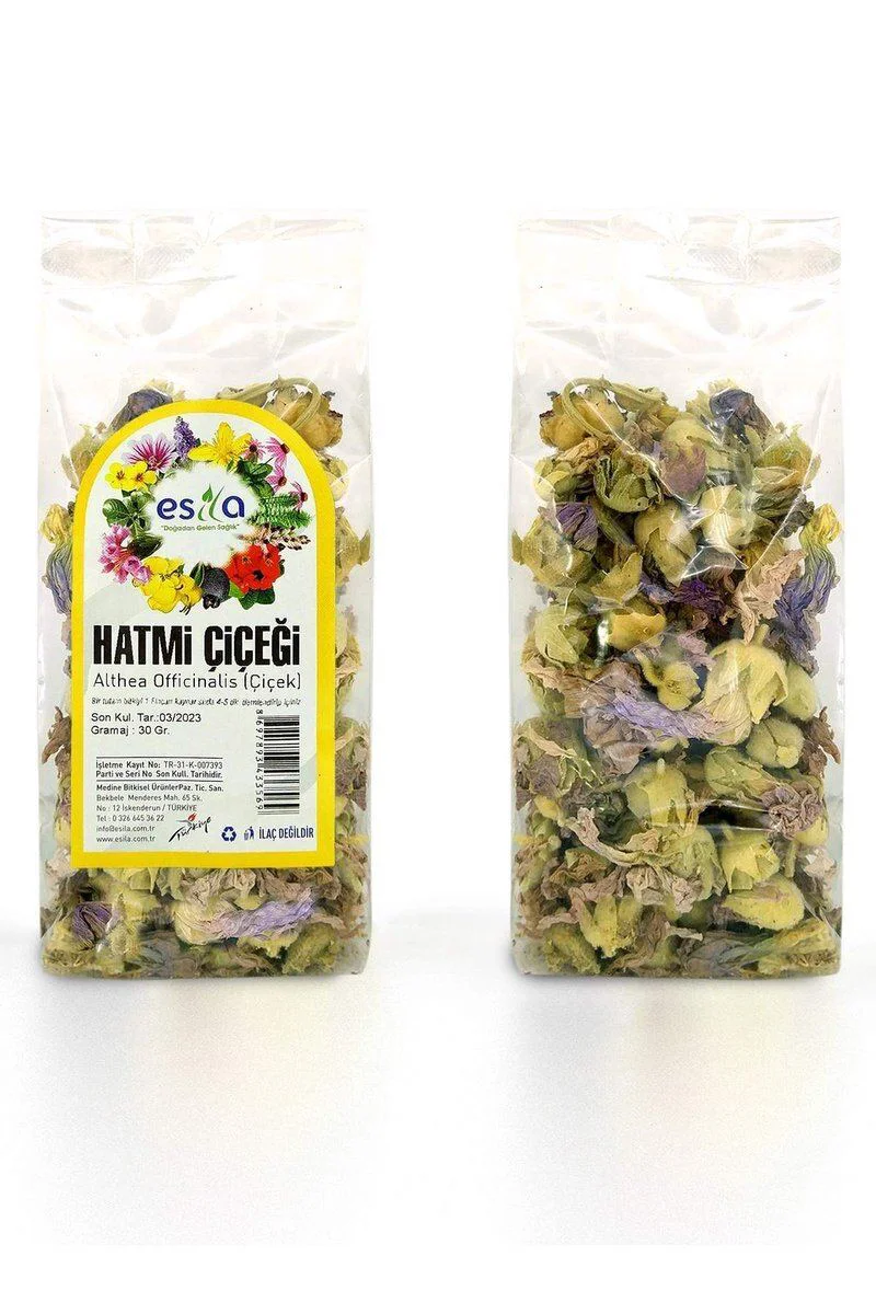 Poşet Hatmi Çiçeği 30 Gr. - Boğaz ve Sindirim Dostu Doğal Bitki Çayı Fiyatı, Yorumları ve Özellikleri