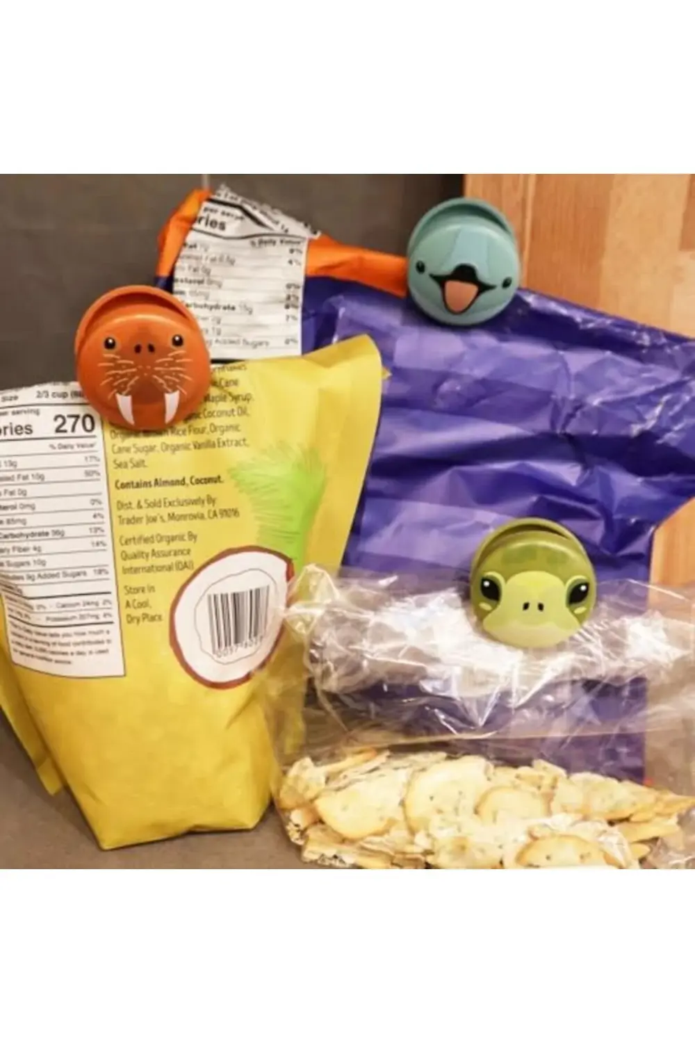 Poşet Klipsi Deniz Canlıları 395519