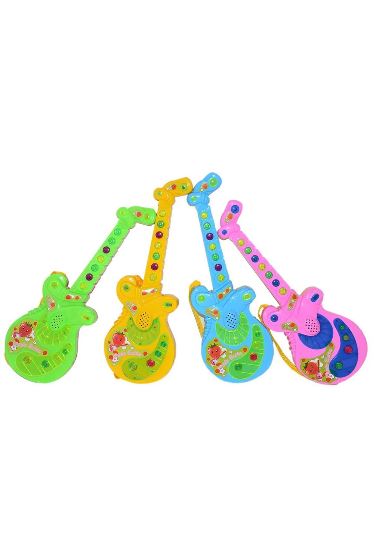 Poşette Türkçe Sesli Müzikli Gitar Oyuncak