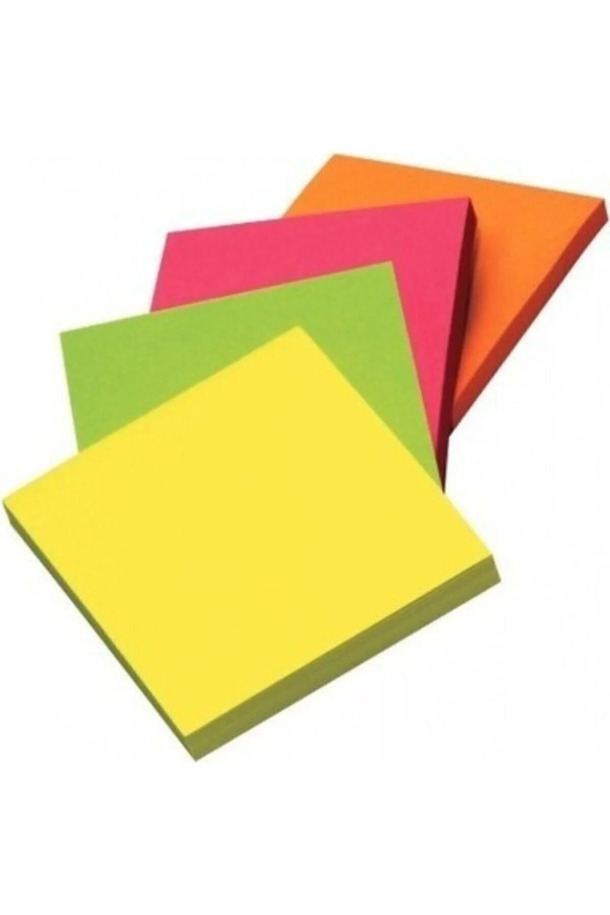 Postit Yapışkanlı Not Kağıdı 75x75 Mm 80 Yaprak 4 Adet