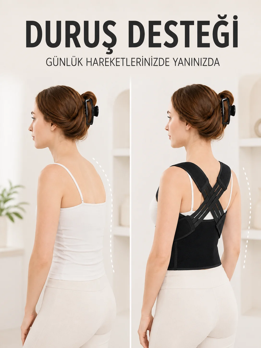 Postür Dik Duruş Korsesi Sırt Destekli Ayarlanabilir Lastikli Bel Korsesi Fiyatı, Yorumları ve Özellikleri