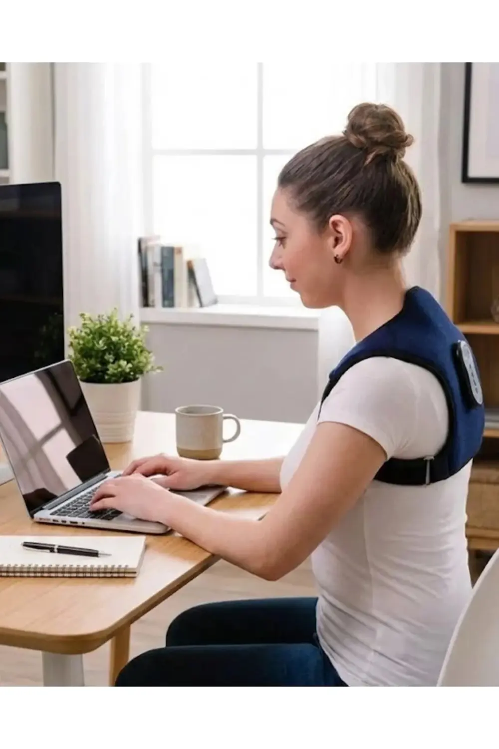 Postür Düzeltici Masaj Kemeri Titreşim Isıtma Ve Destek Sistemi