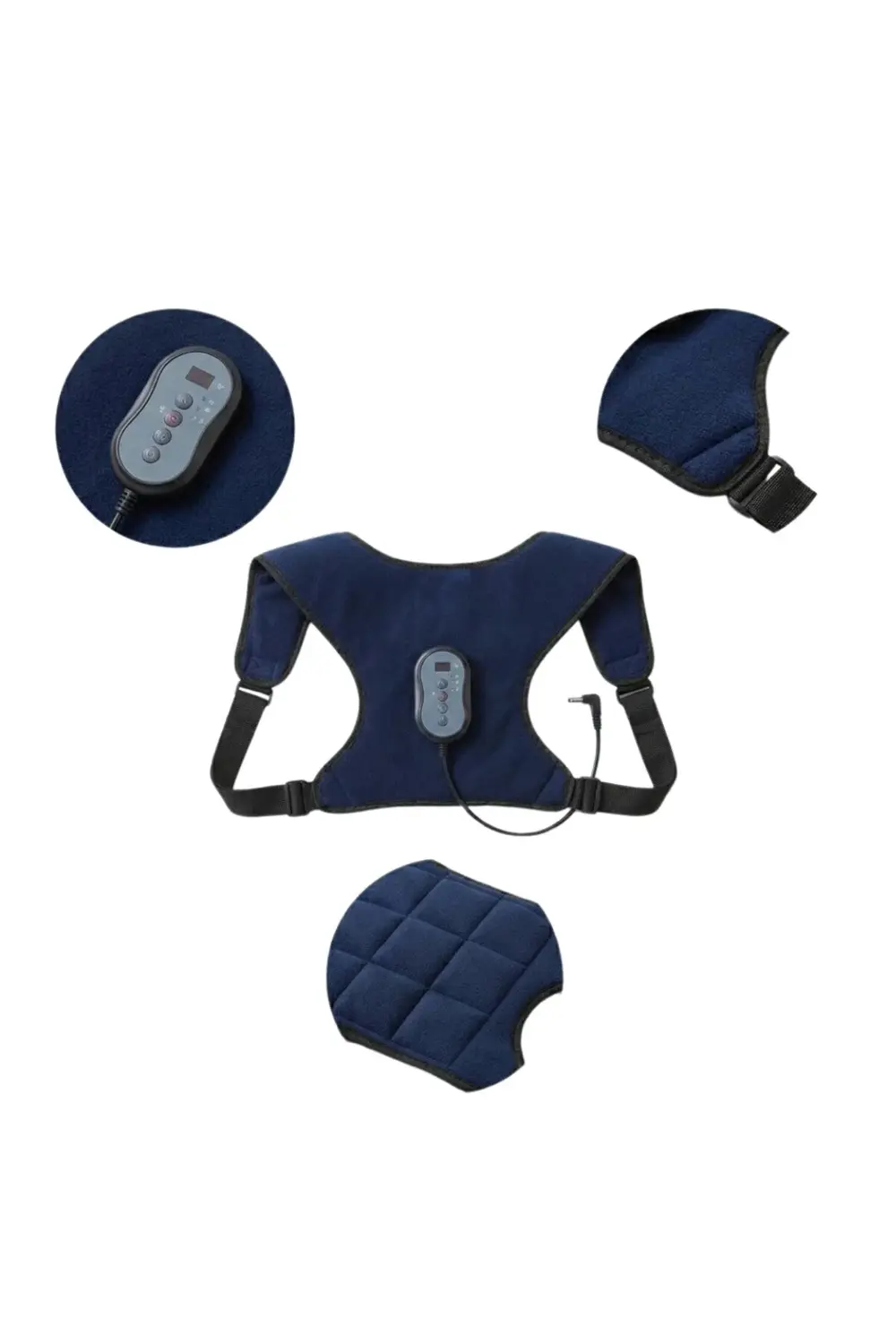 Postür Düzeltici Masaj Kemeri Titreşim Isıtma Ve Destek Sistemi