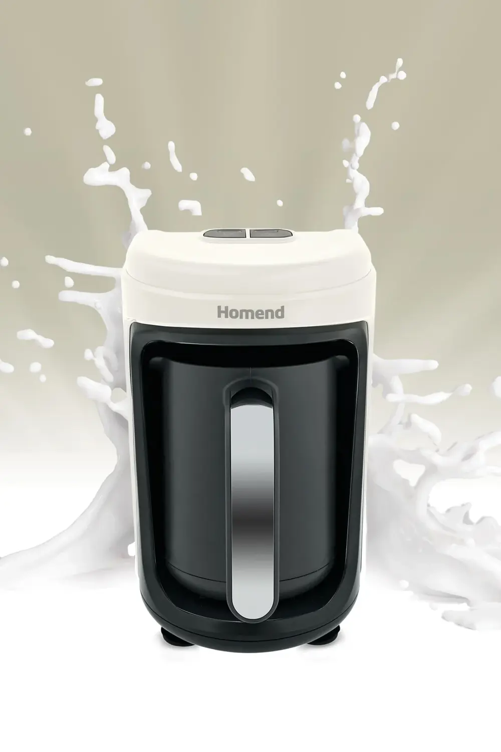 Pottoman Milk In 1874h Sütlü Türk Kahve Makinesi Krem Metal 700.0