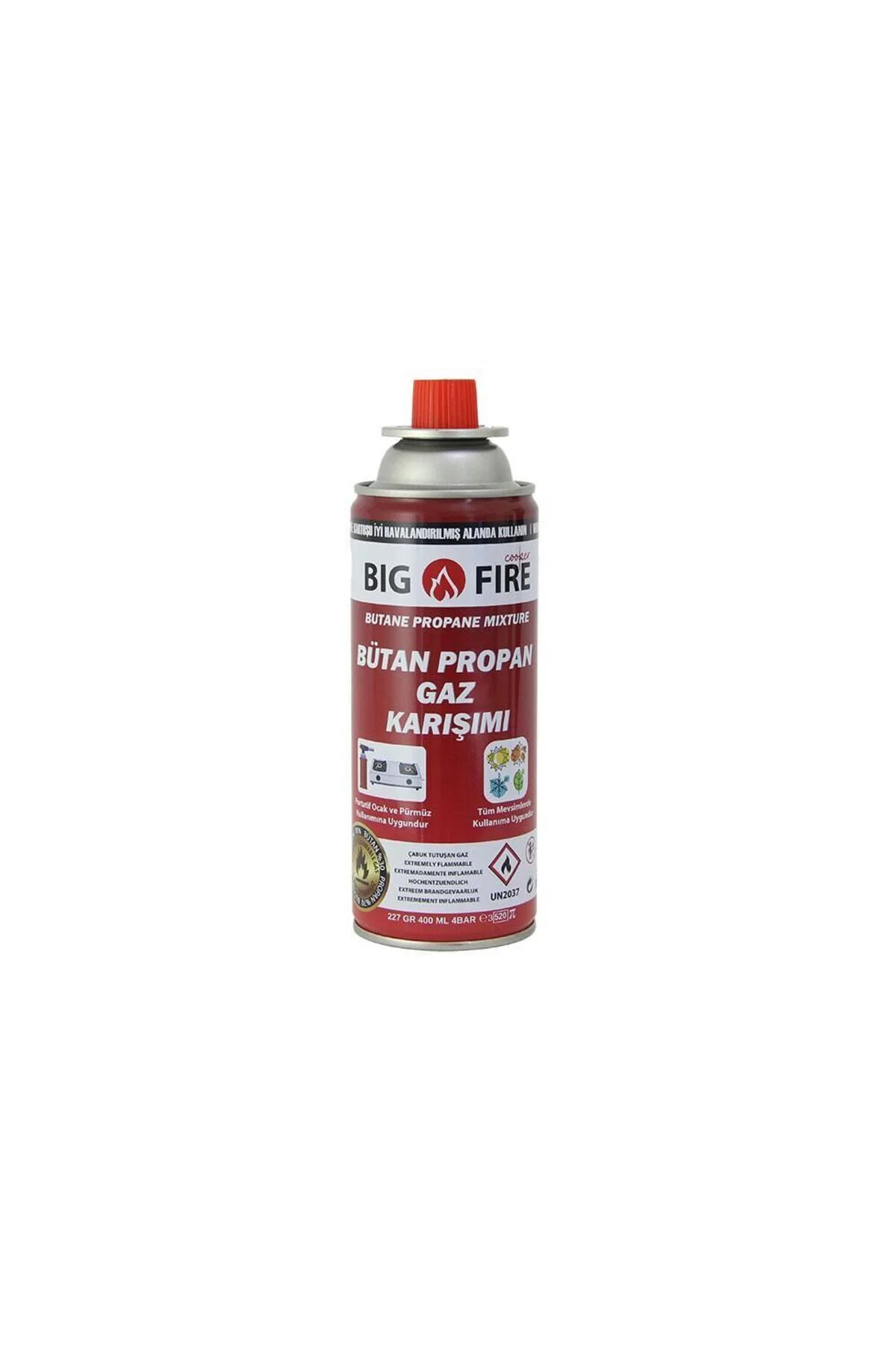 Power 227gr Valfli Gaz Kartuşu - 12'li Set