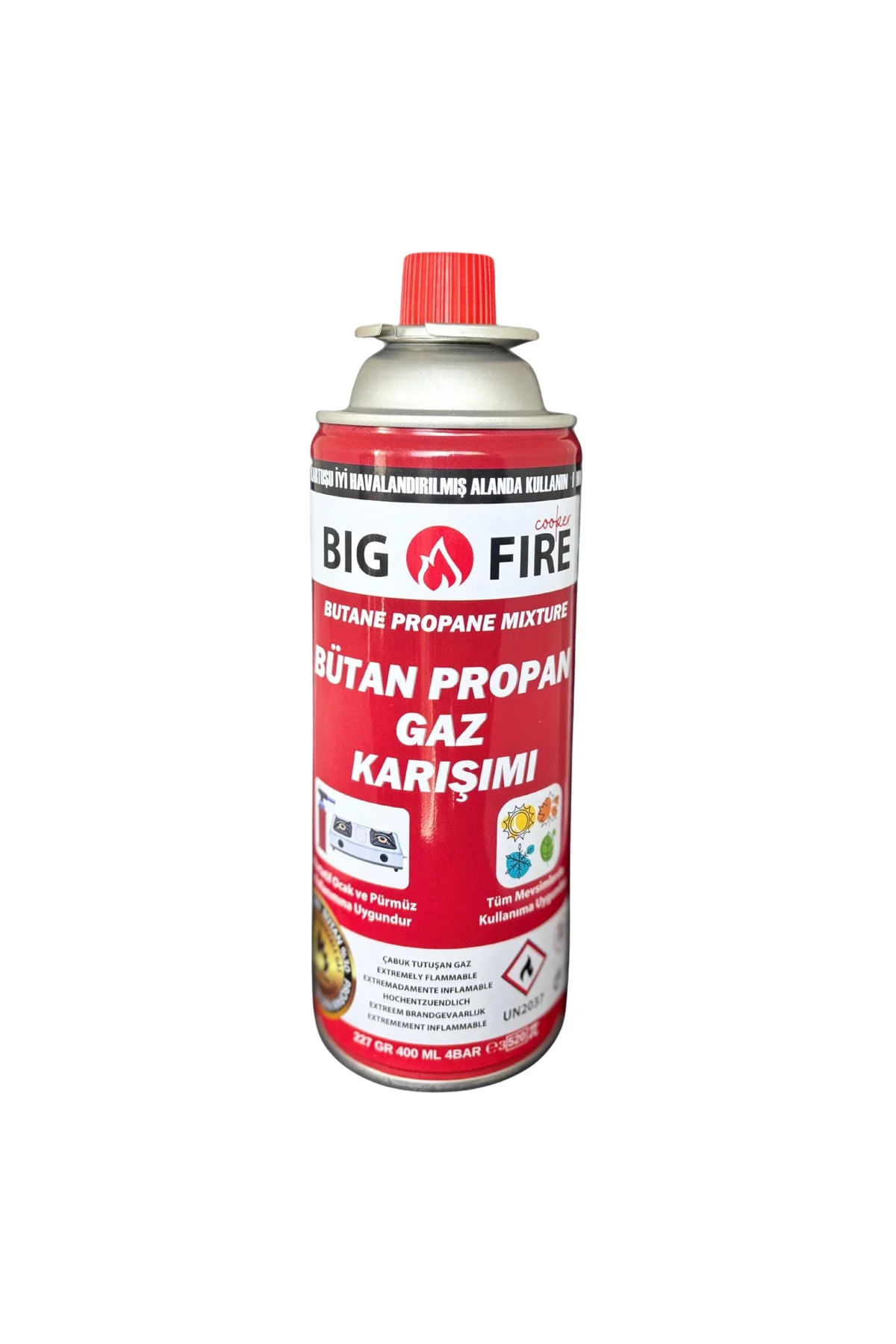 Power 227gr. Valfli Gaz Kartuş