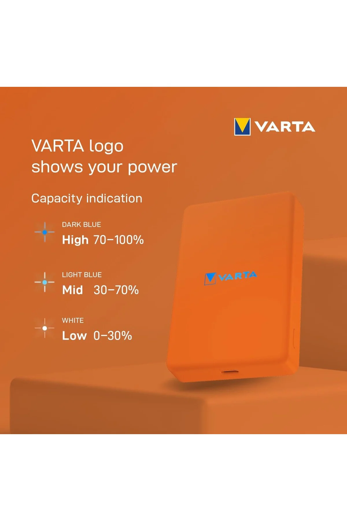 Power Bank 5.000mAh, powerbank magnetico, Mag Pro Power on Demand