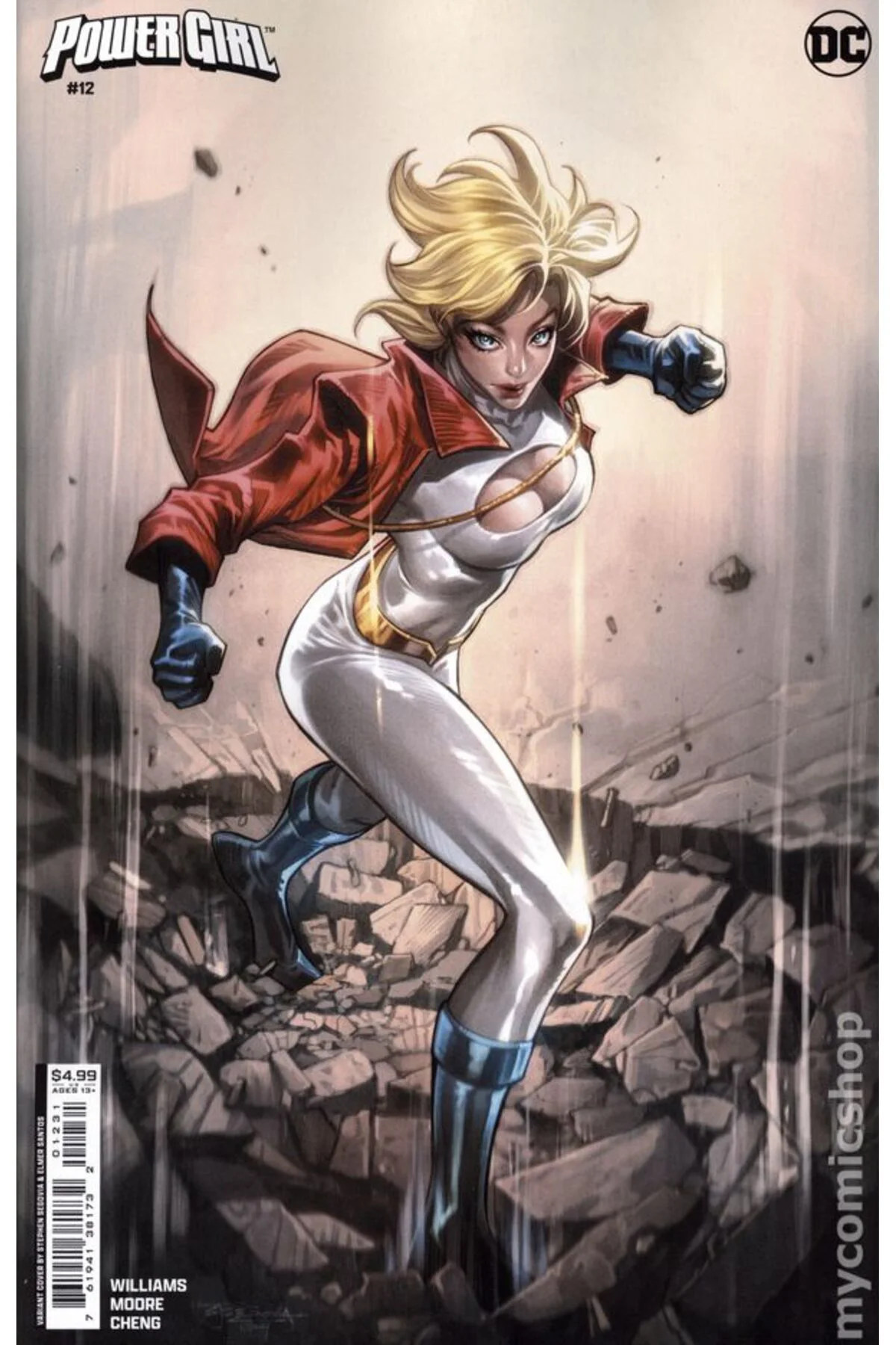 Power Girl #12C (ingilizce)