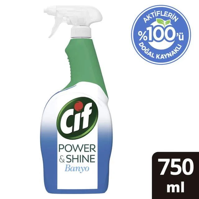 Power & Shine Banyo Spreyi 750 ML – Parlak ve Lekesiz Banyo İçin Etkili Temizleyici