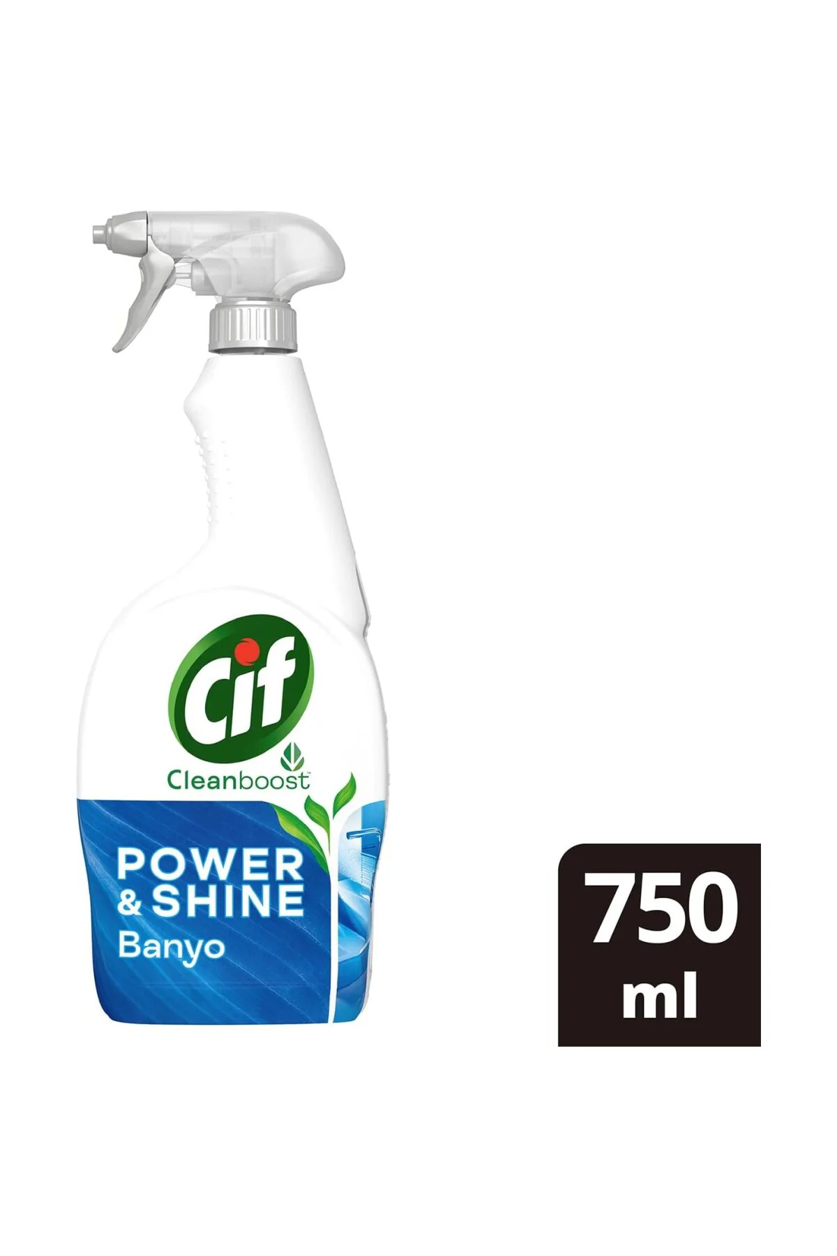 Power & Shine Sprey Banyo İçin Temizleyici ve Kireç Çözücü 750 ml