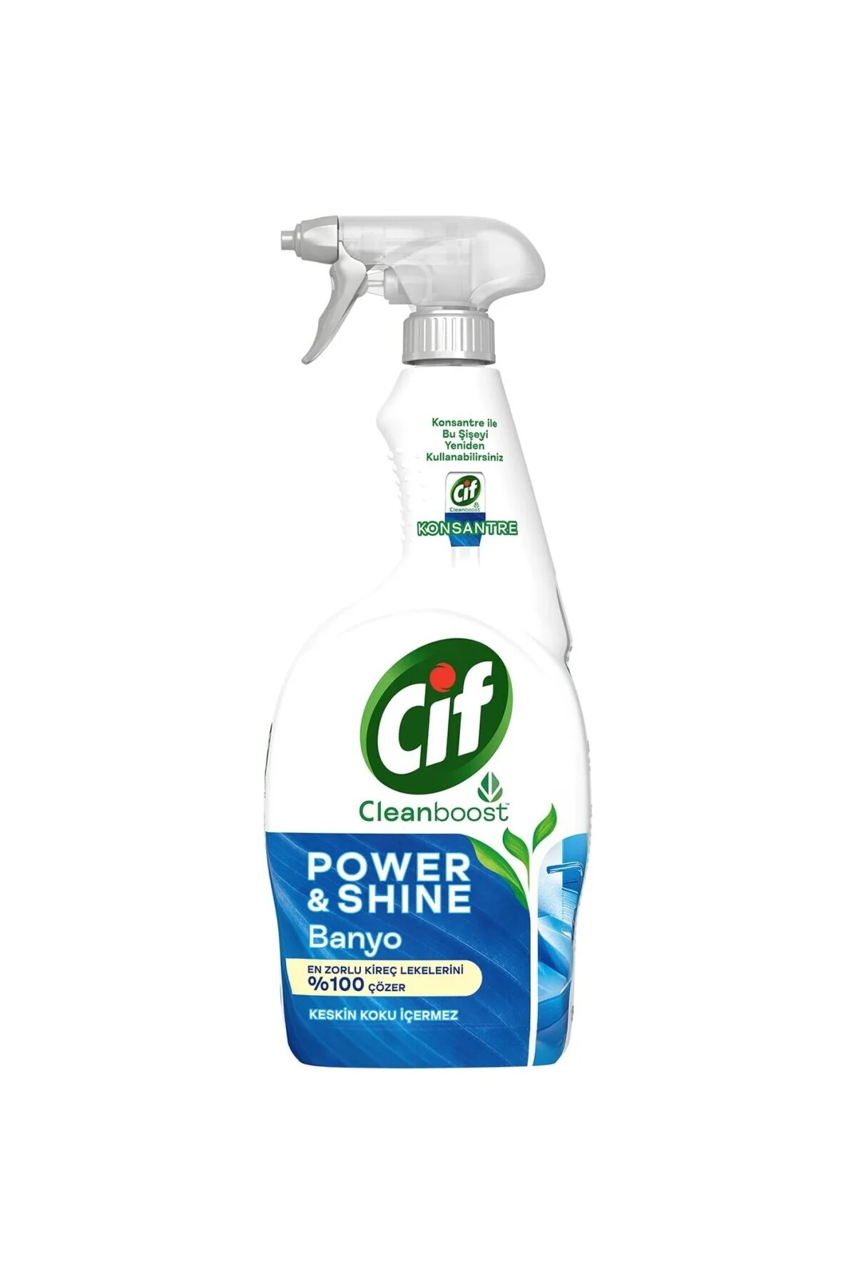 Power & Shine Sprey Banyo İçin Temizleyici ve Kireç Çözücü 750 ml