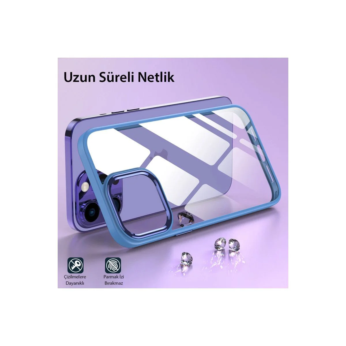 Power Silikon Kılıf - Apple iPhone 14 Pro ile Uyumlu Sierra Blue Fiyatı, Yorumları ve Özellikleri
