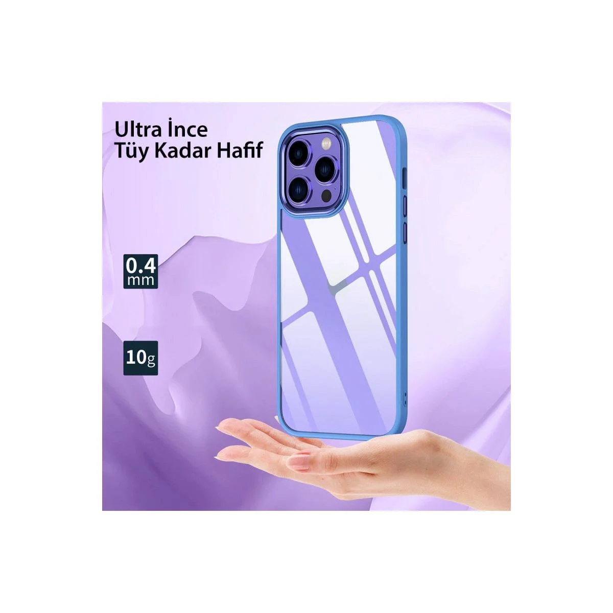 Power Silikon Kılıf iPhone 14 Pro Max ile Uyumlu - Sierra Blue Fiyatı, Yorumları ve Özellikleri