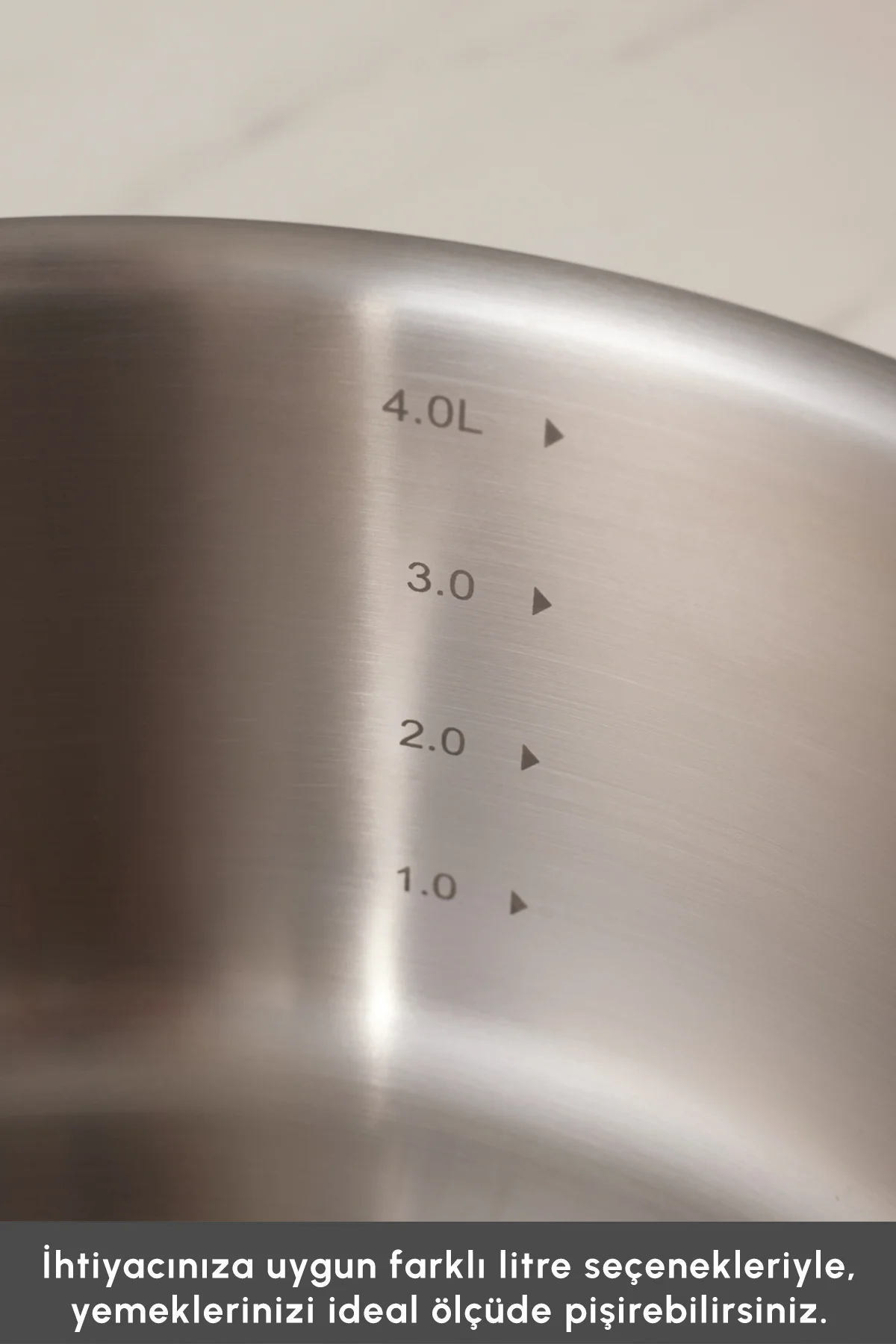 Power Steel 316+ 3Ply Voyager İndüksiyon Tabanlı 8 Parça Çelik Tencere Seti - Görsel 6