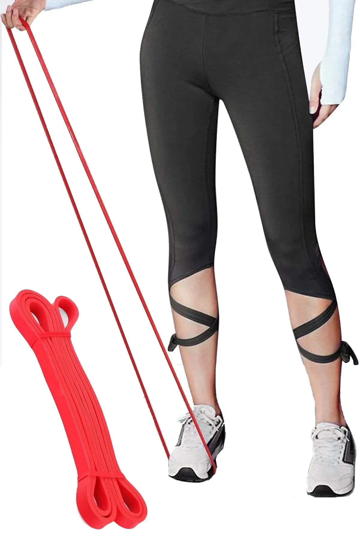 Powerband 4'lü Resistance Güç Bandı Seti Hafif Orta Zor XSert Olm