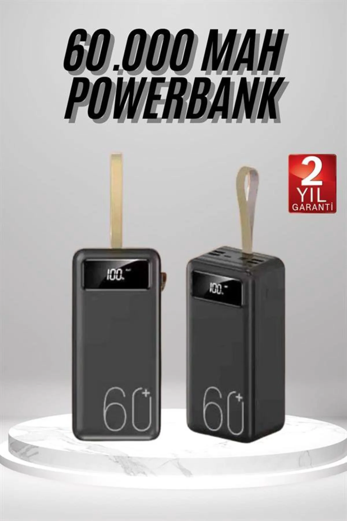 Powerbank 20000 mAh Yüksek Kapasiteli ve 22.5W Hızlı Şarj Destekl