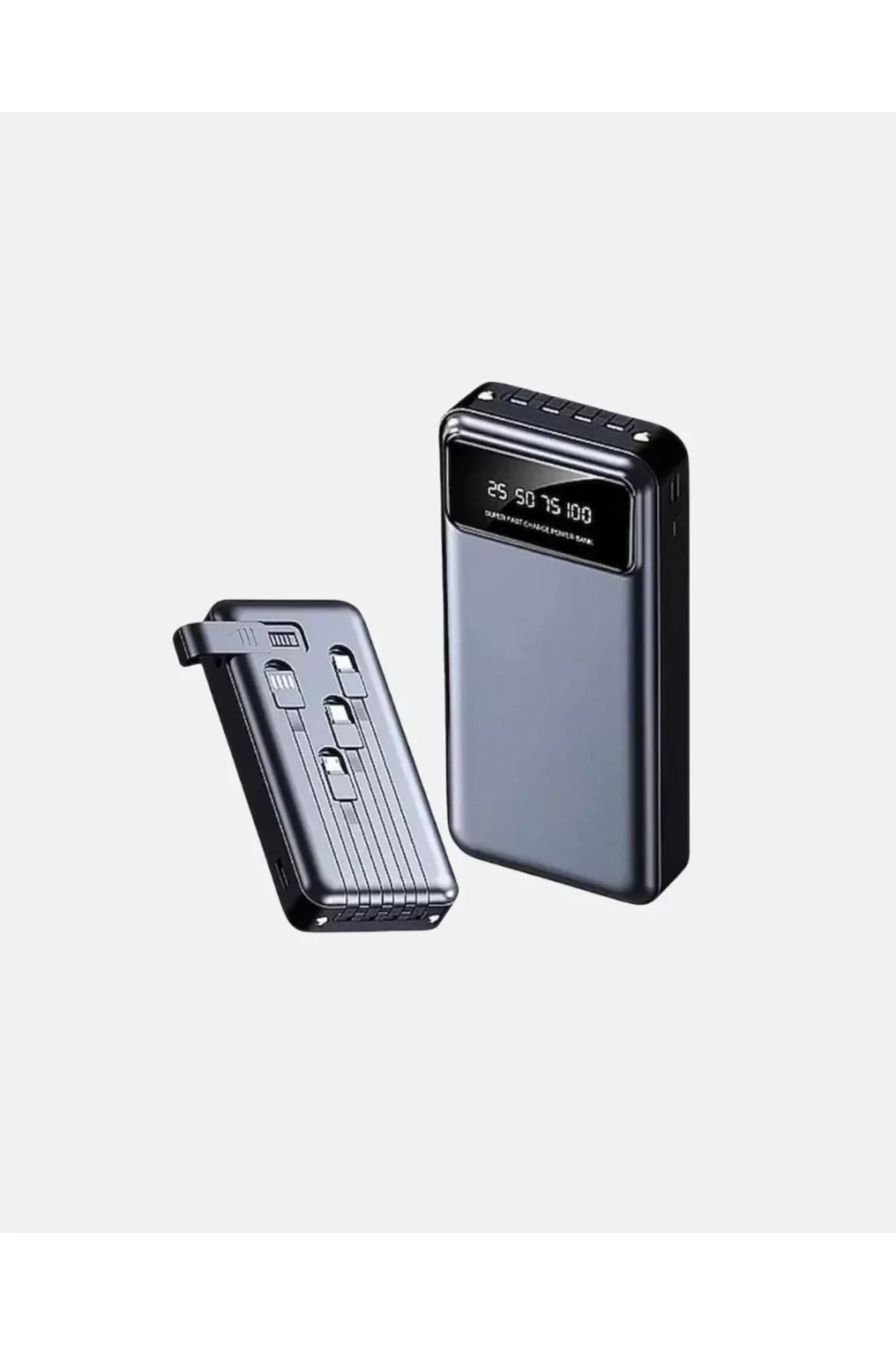 Powerbank 20000 mAh LED Fenerli ve Çoklu Güvenlik Korumasına Sahi