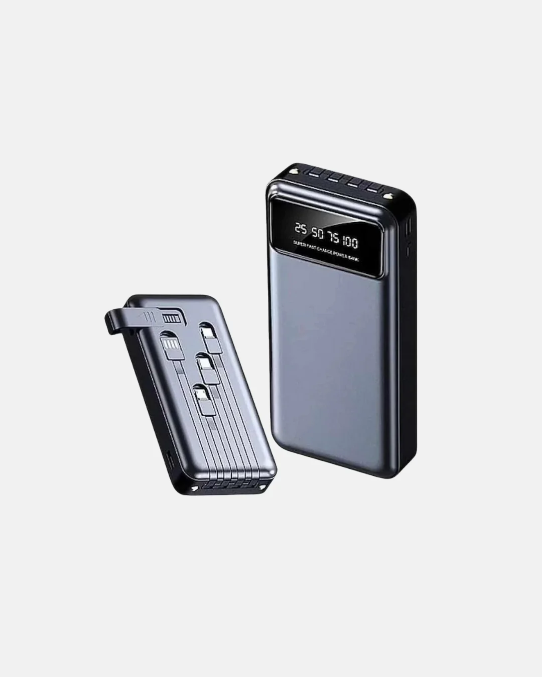 Powerbank 20000 mAh 4 Çıkışlı Hızlı Şarjlı ve LED Göstergeli