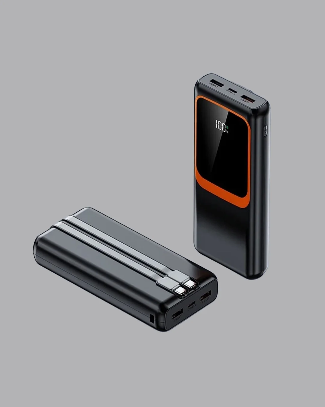 Powerbank 20000 mAh Dijital Ekranlı ve Çok Kablolu Hızlı Şarj Cihazı Fiyatı, Yorumları ve Özellikleri