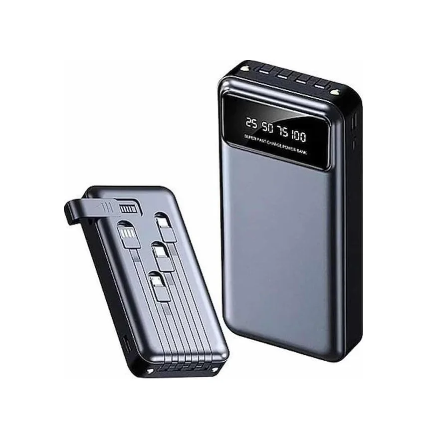 Powerbank 20.000 Mah Hızlı Şarj Özellikli Taşınabilir Usb Girişli - Lisinya Diğer