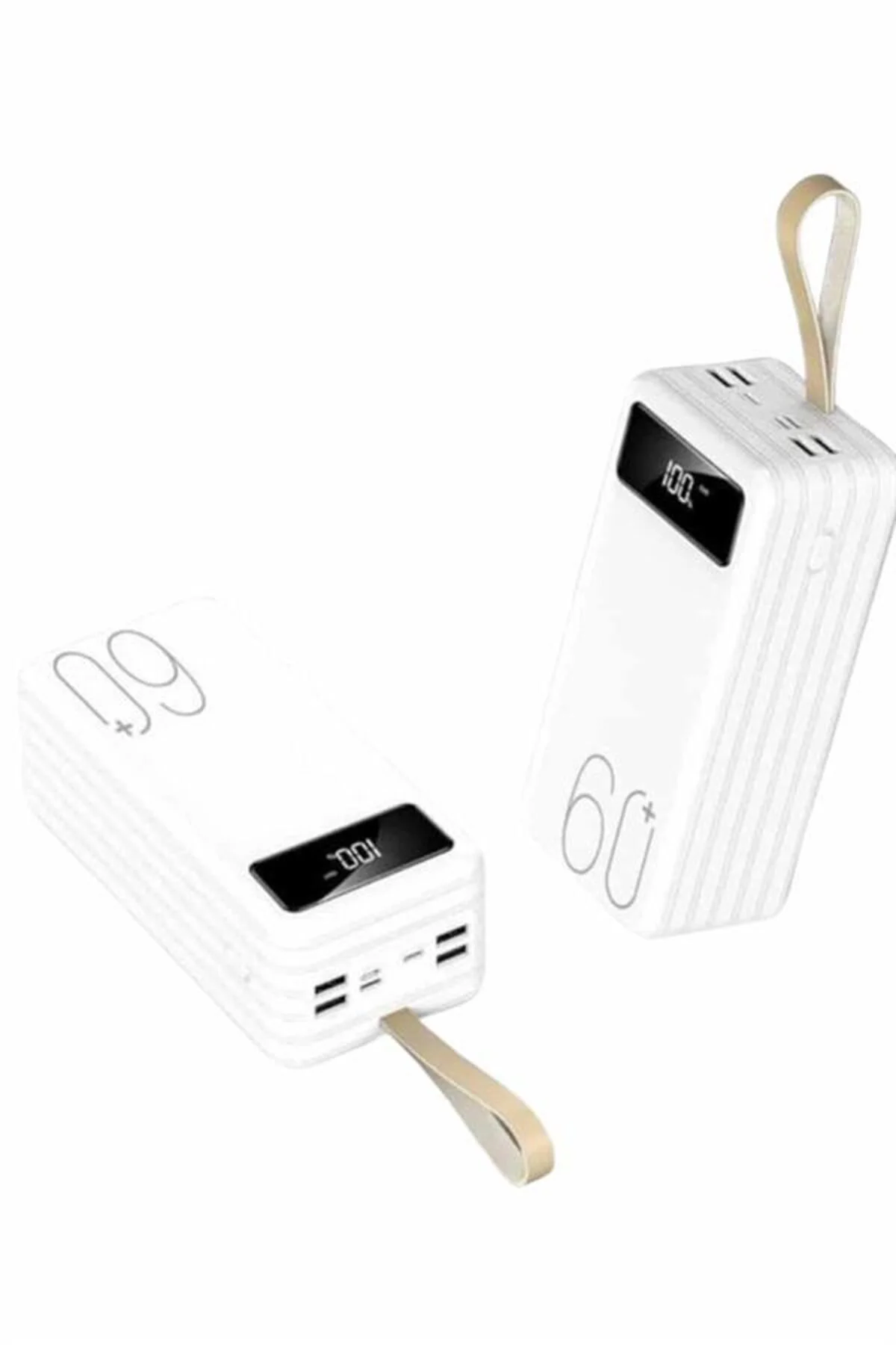 Powerbank 20.000 Mah Lcd Ekran Usb Lightning Type-c Uyumlu İos Ve