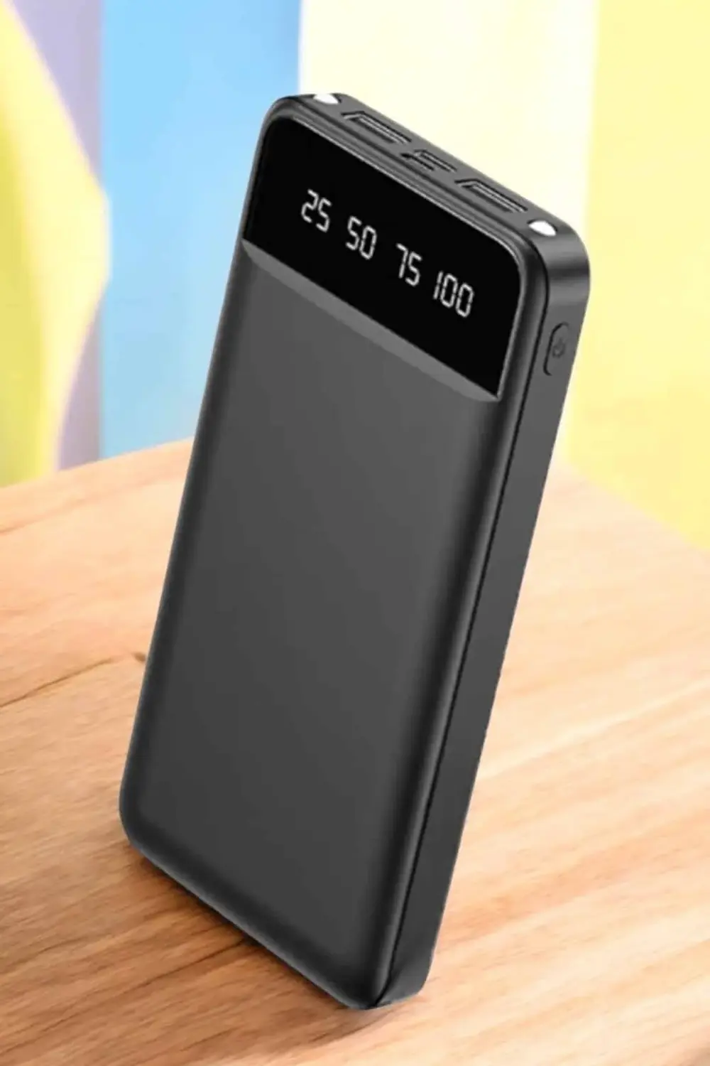 Powerbank 20.000 Mah LCD Ekran USB Lightning Type-C Uyumlu İOS ve