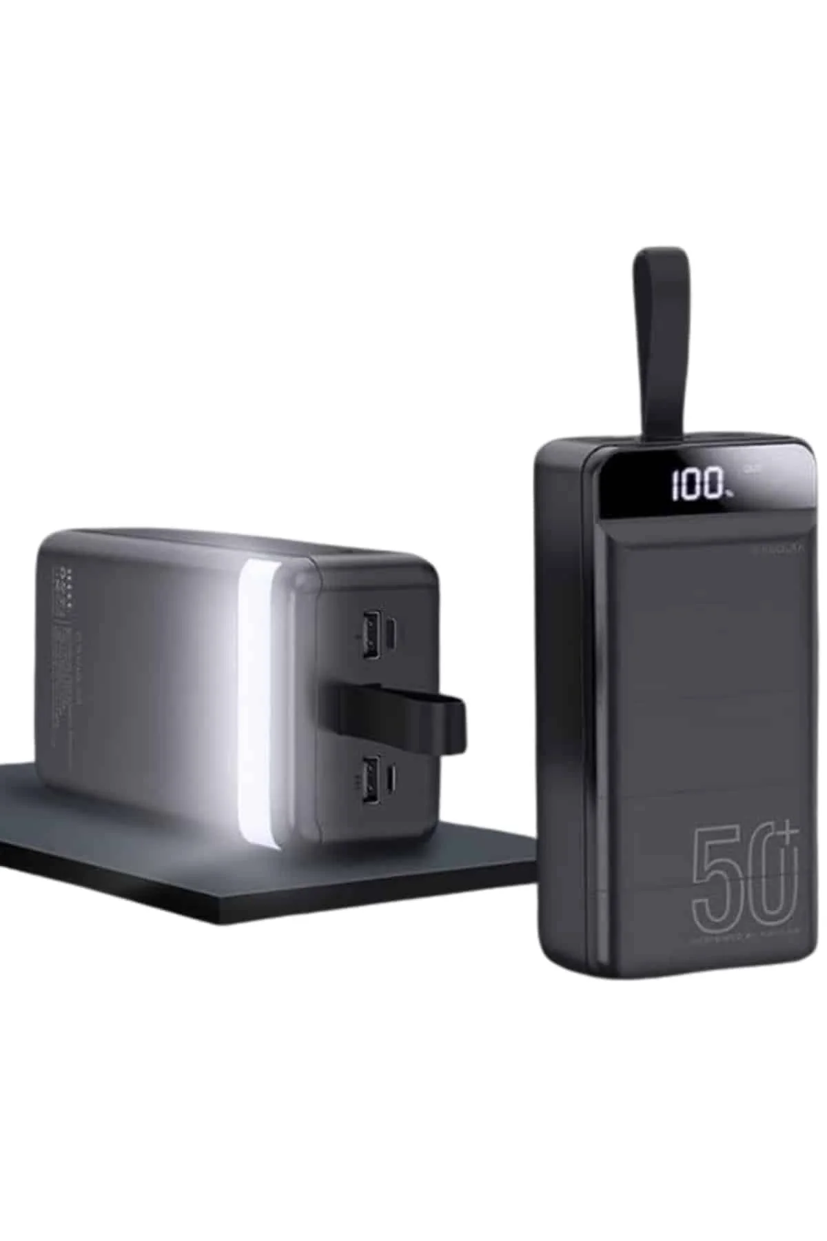 Powerbank 50.000 Mah Dijital Göstergeli Taşınabilir 4 Portlu Hızlı Powerbank Yeni Nesil Powerbank 50.000 Mah Dijital Göstergeli Taşınabilir 4 Portlu Hızlı Powerbank Yeni Nesil - Görsel 5