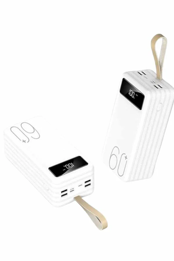 Powerbank 60.000 Mah Taşınabilir Şarj Hızlı El Fenerli Dijital Göstergeli Fiyatı, Yorumları ve Özellikleri