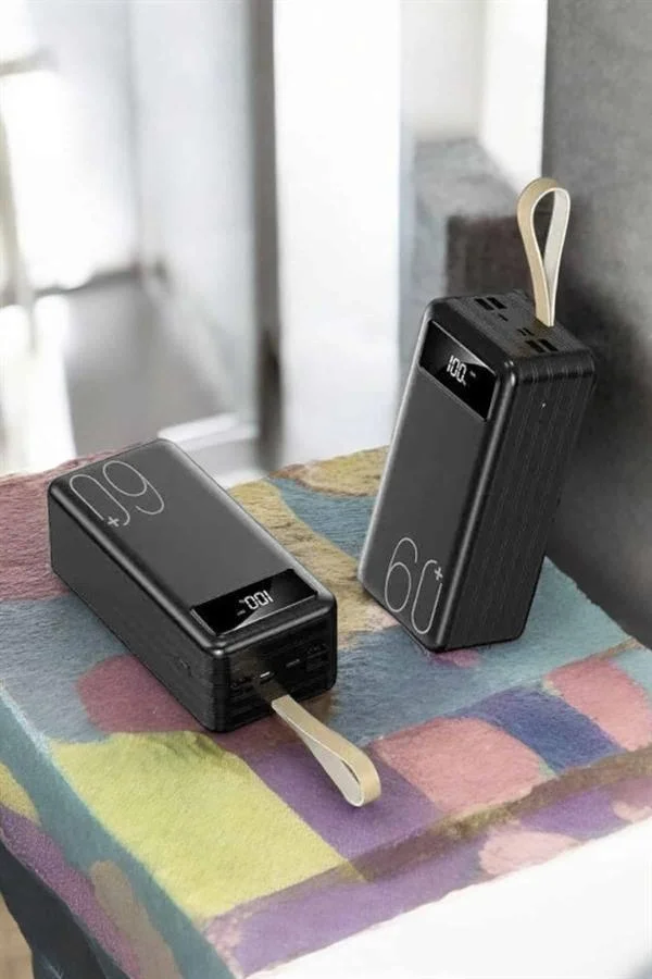 Powerbank 60.000 MAH 4 Portlu Uzun Şarj Süreli Dijital Göstergeli Fiyatı, Yorumları ve Özellikleri