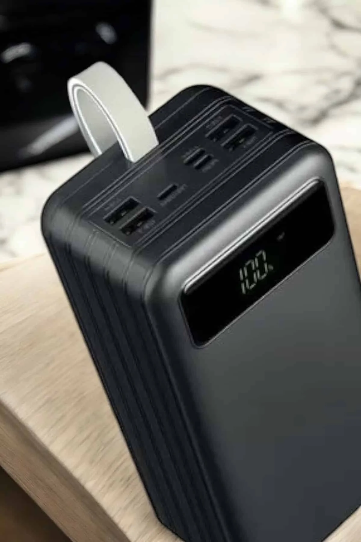Powerbank 60.000 Mah 4 Portlu Uzun Şarj Süreli Dijital Göstergeli - Görsel 5