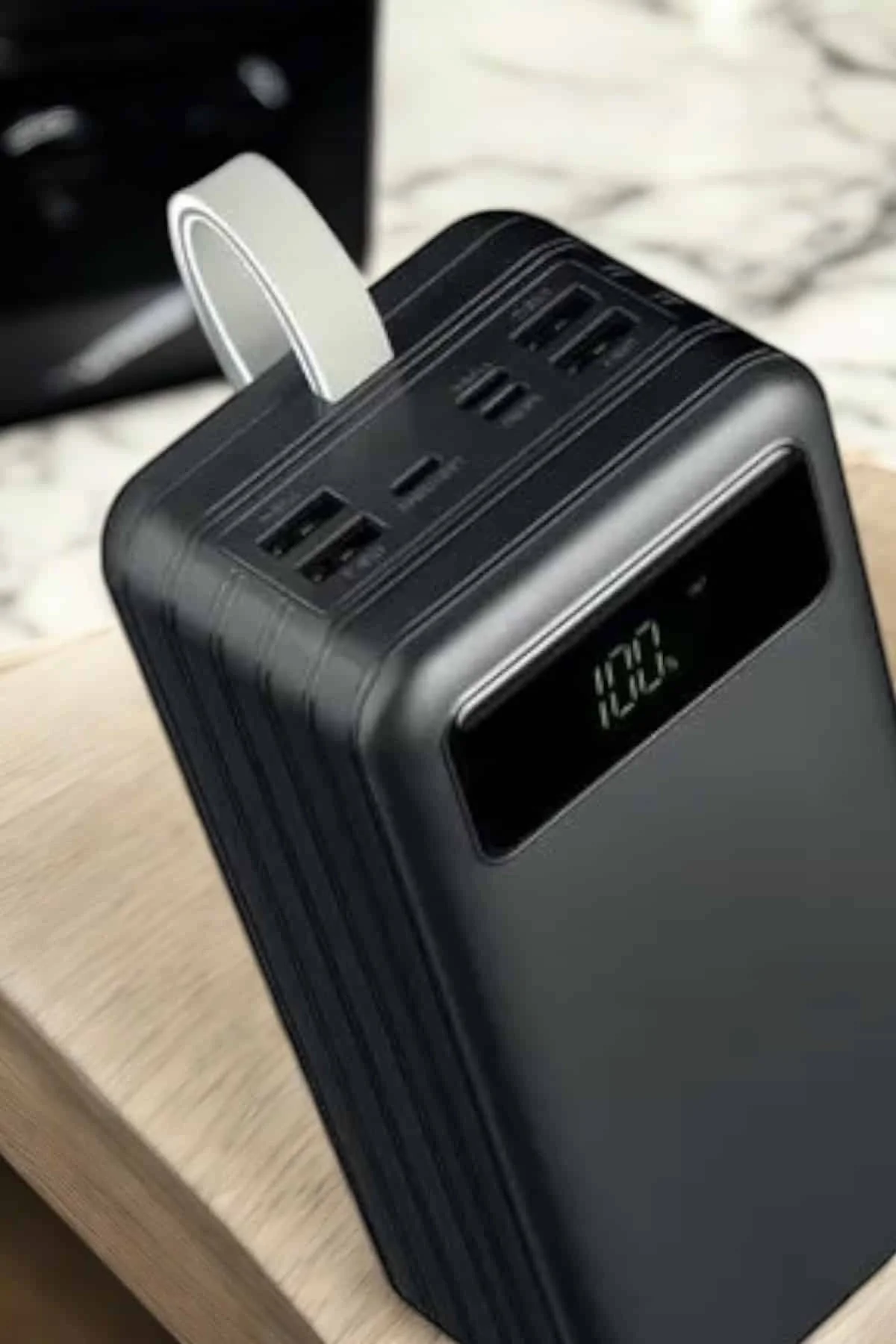 Powerbank 60.000 MAH 4 Portlu Uzun Şarj Süreli Dijital Göstergeli
