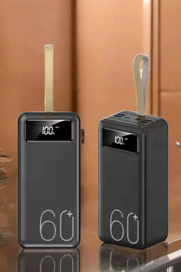 Powerbank 60.000 Mah Hızlı Şarj 4 Çıkışlı Uzun Şarj Süreli Dijital Göstergeli Fiyatı, Yorumları ve Özellikleri