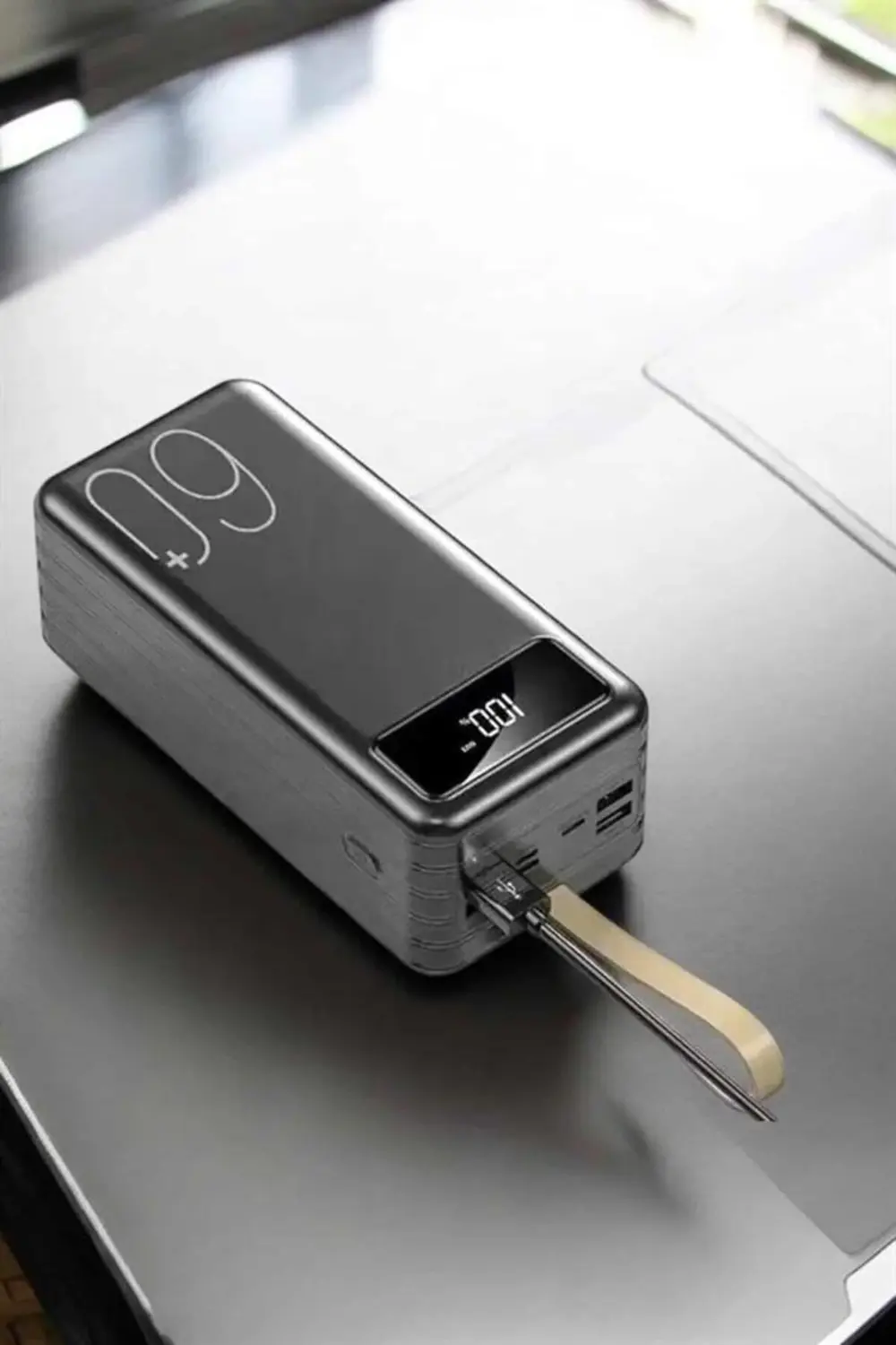 Powerbank 60.000 MAH Dijital Göstergeli 4 Portlu Taşınabilir