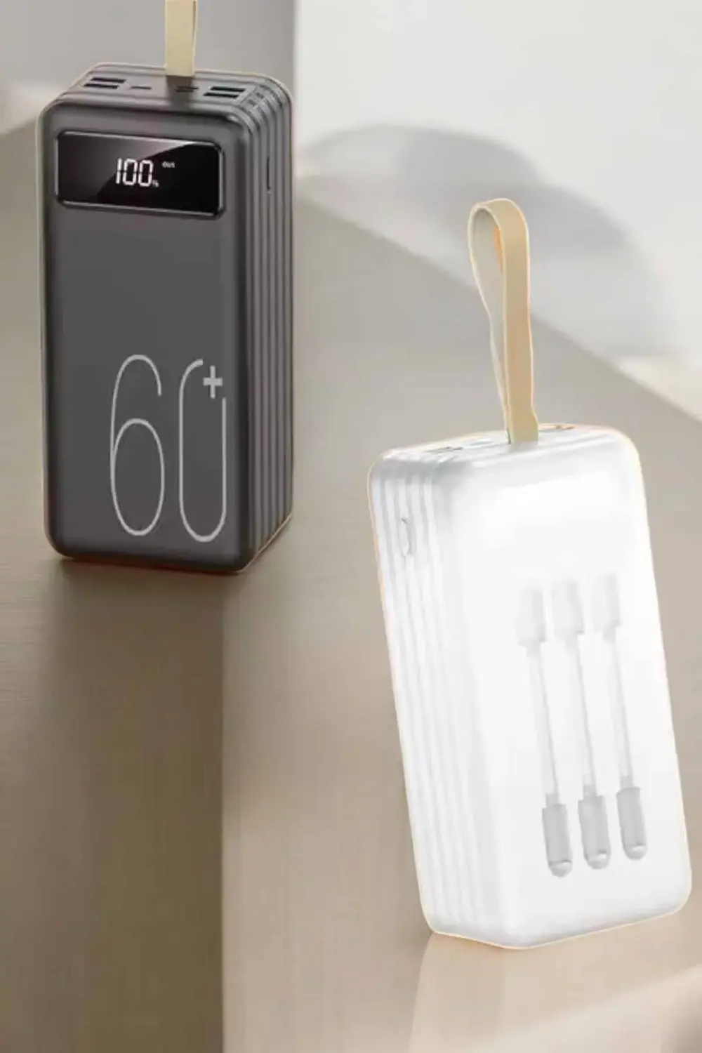 Powerbank 60.000 Mah Hızlı Şarj 4 Çıkışlı Uzun Şarj Süreli Dijita