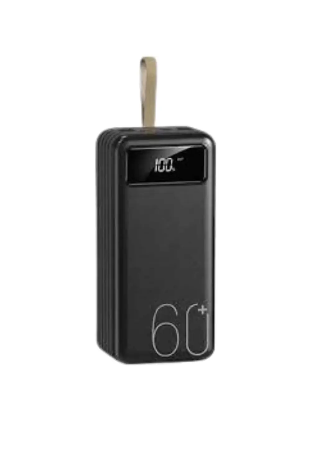 Powerbank 60.000 Mah Taşınabilir Şarj Hızlı El Fenerli Dijital Gö