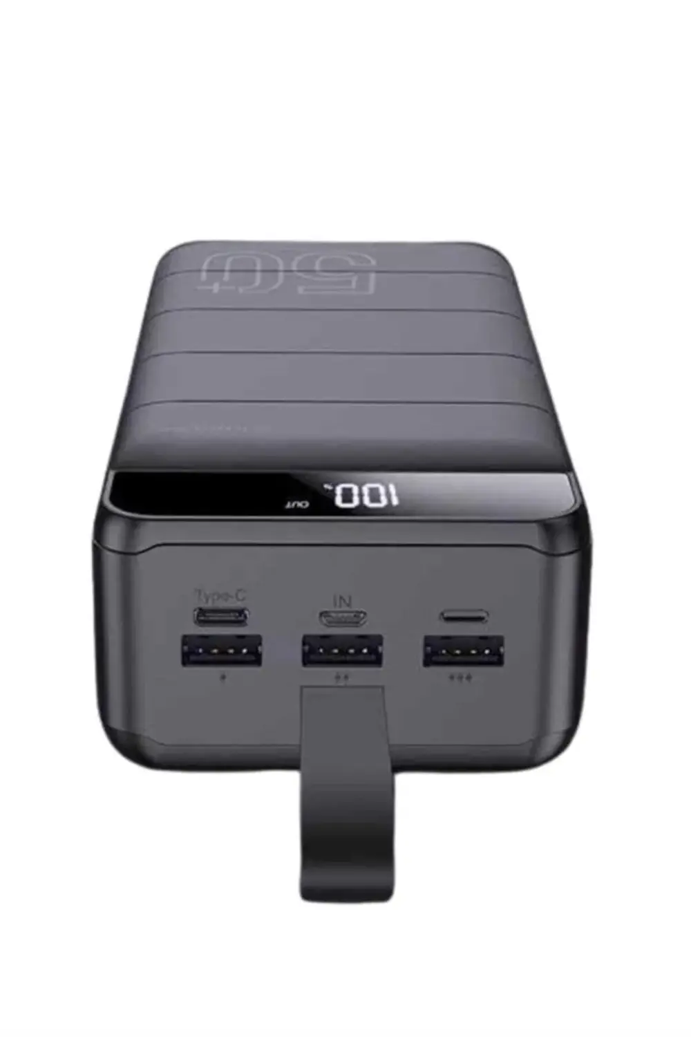 Powerbank Çoklu Şarj Girişi 50.000 Mah Taşınabilir Dijital Göster