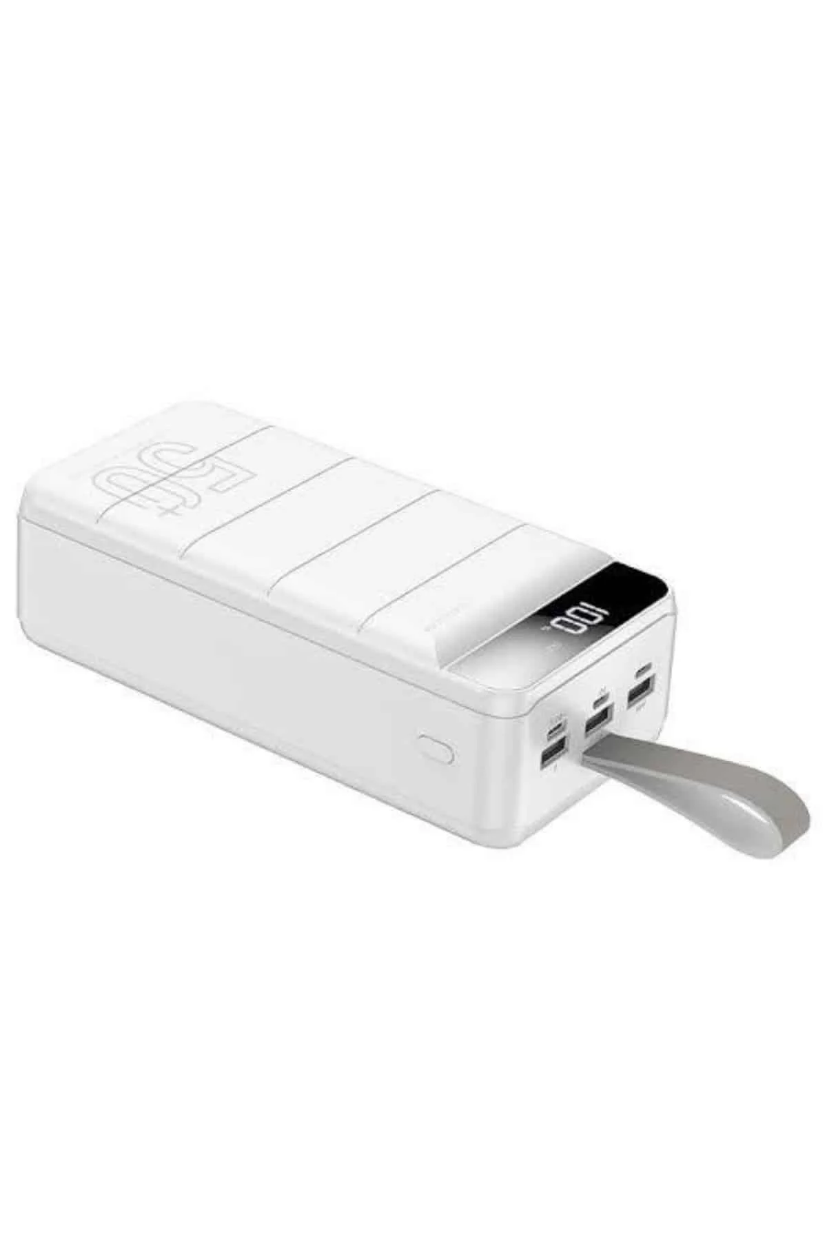 Powerbank Çoklu Şarj Girişi 50.000 Mah Taşınabilir Dijital Göster