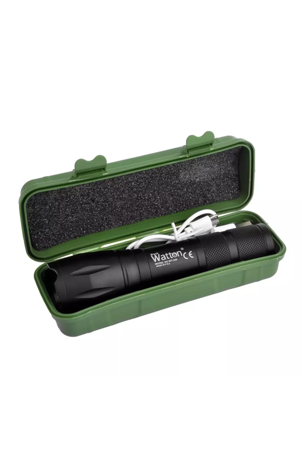 Powerbank Kafa Feneri Wt-051 Siyah
