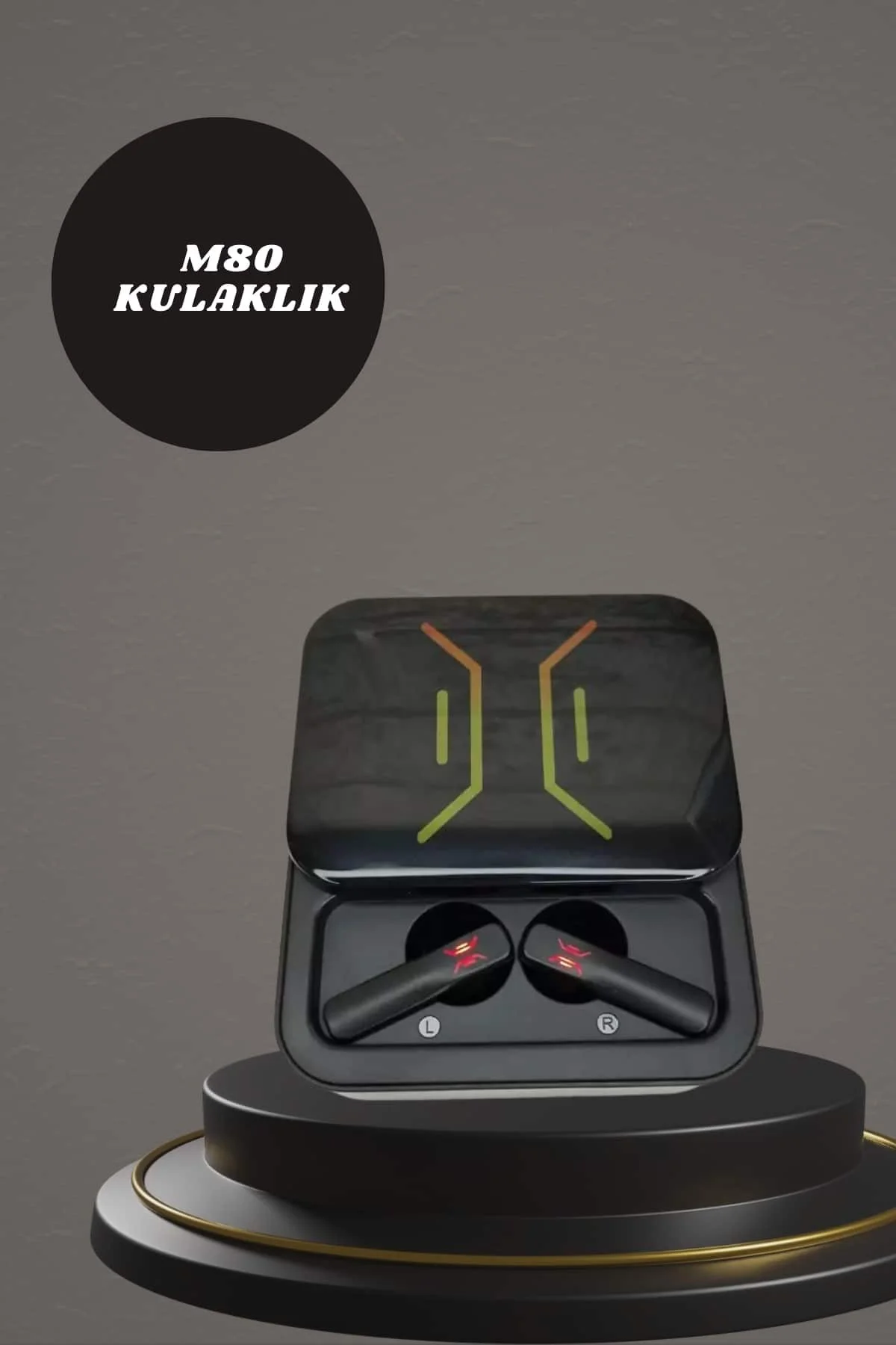 Powerbank Kulaklık ve 7 Kordonlu Akıllı Saat Çoklu Şarj Girişi Bl