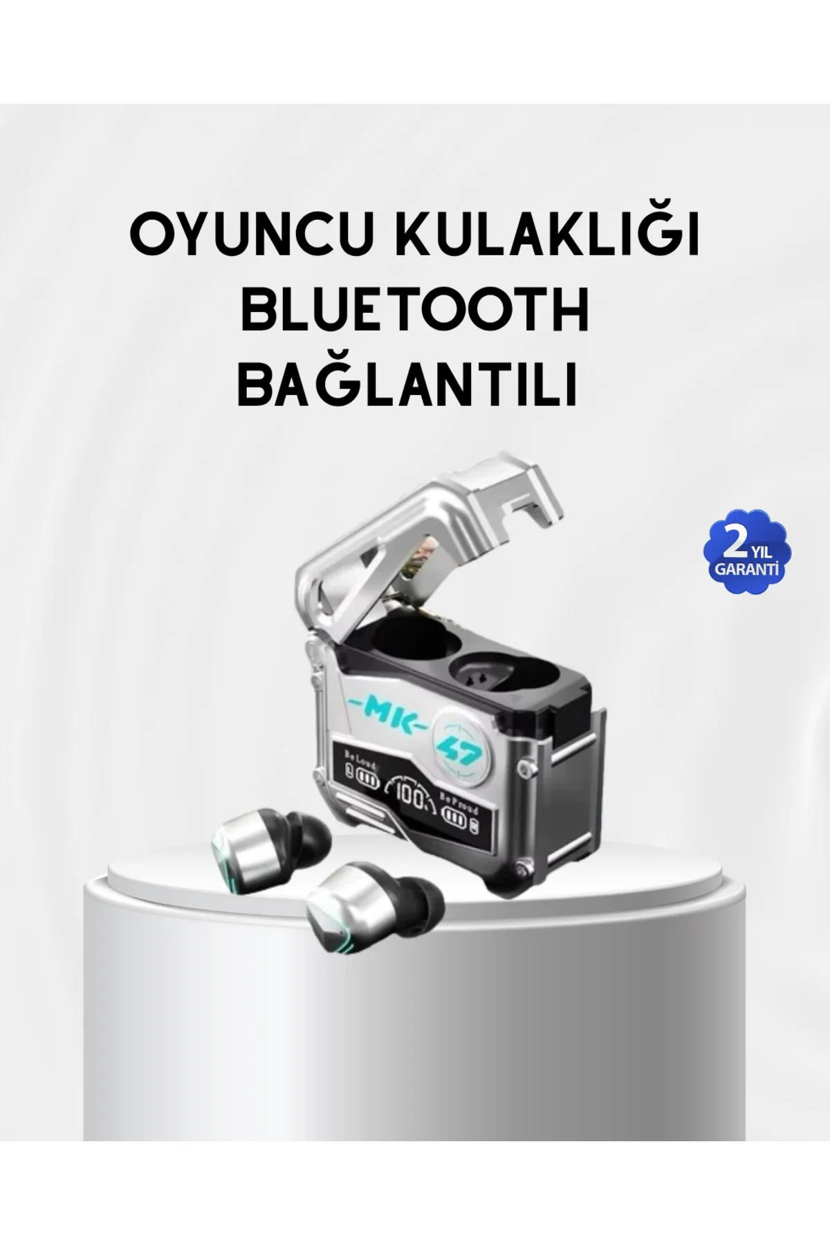 Powerbank Özellikli Bluetooth Kulaklık – Ergonomik, Suya Dayanıkl