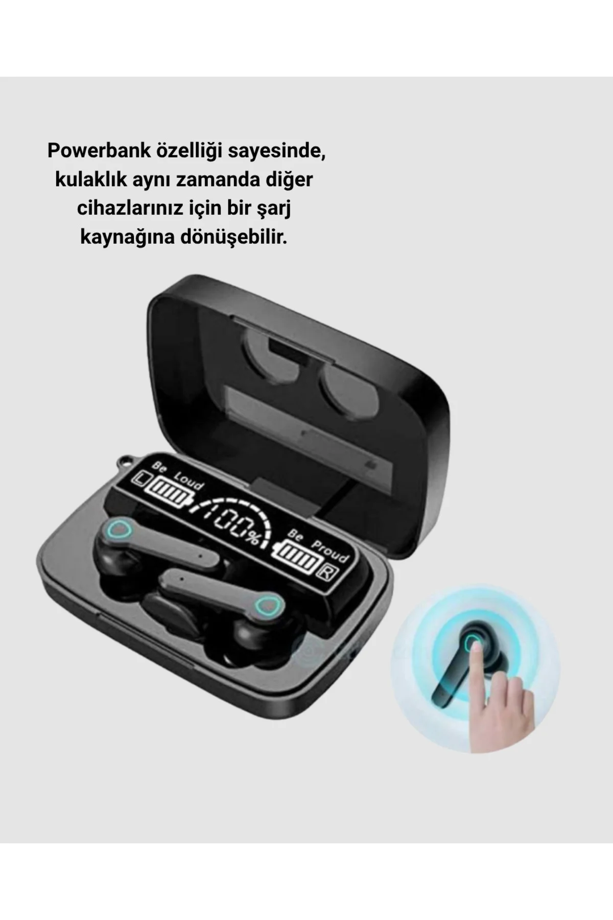 Powerbank Özellikli Bluetooth Kulaklık – Oyun Modlu, Uzun Pil Ömürlü, Ergonomik Tasarım