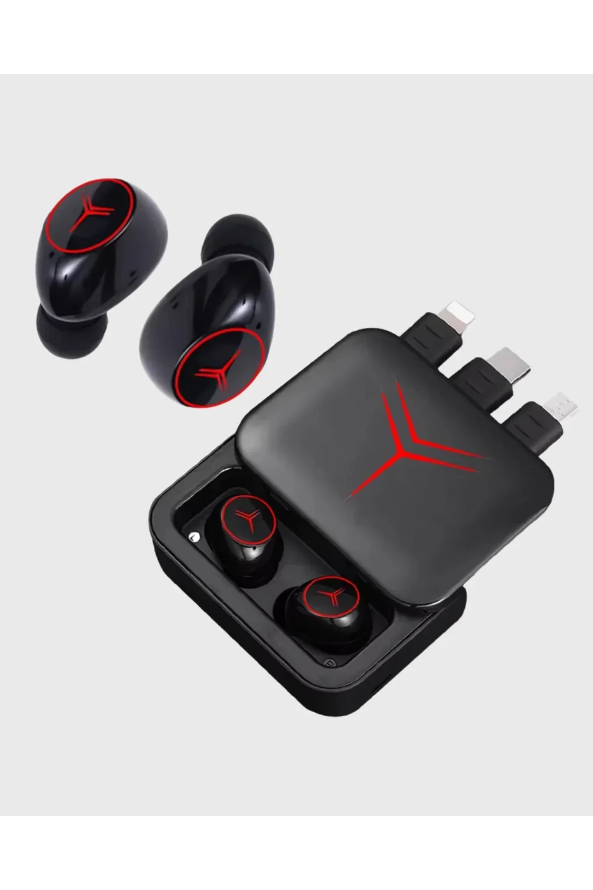 Powerbank Özellikli Bluetooth Kablosuz Kulaklık – Dokunmatik Kontrol, Uzun Pil Ömrü, Ergonomik Tasar Powerbank Özellikli Bluetooth Kablosuz Kulaklık – Dokunmatik Kontrol, Uzun Pil Ömrü, Ergonomik Tasar
