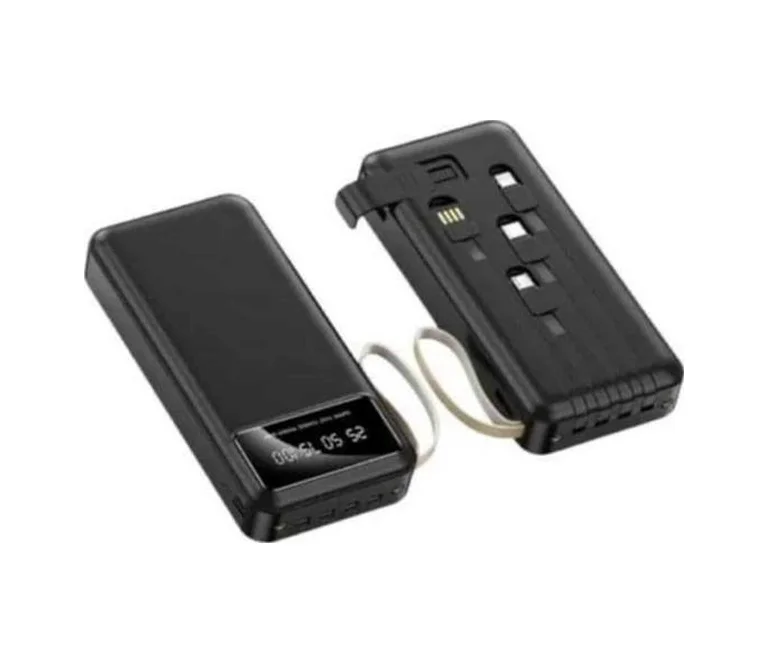 Powerbank Şarj Cihazı 4 Çıkışlı 20.000 Mah Powerbank Kompakt Yüksek Kapasiteli Hızlı Şarj Diğer