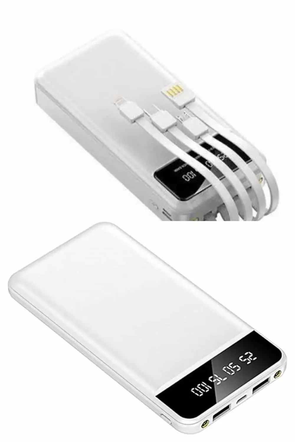 Powerbank Şarj Cihazı 4 Çıkışlı 20.000 MAH Powerbank Kompakt Yüks