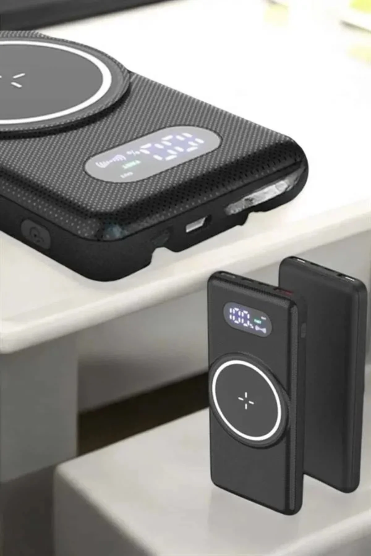 Powerbank Taşınabilir 10.000 Mah Hızlı Şarj Dijital Göstergeli Powerbank Taşınabilir 10.000 Mah Hızlı Şarj Dijital Göstergeli