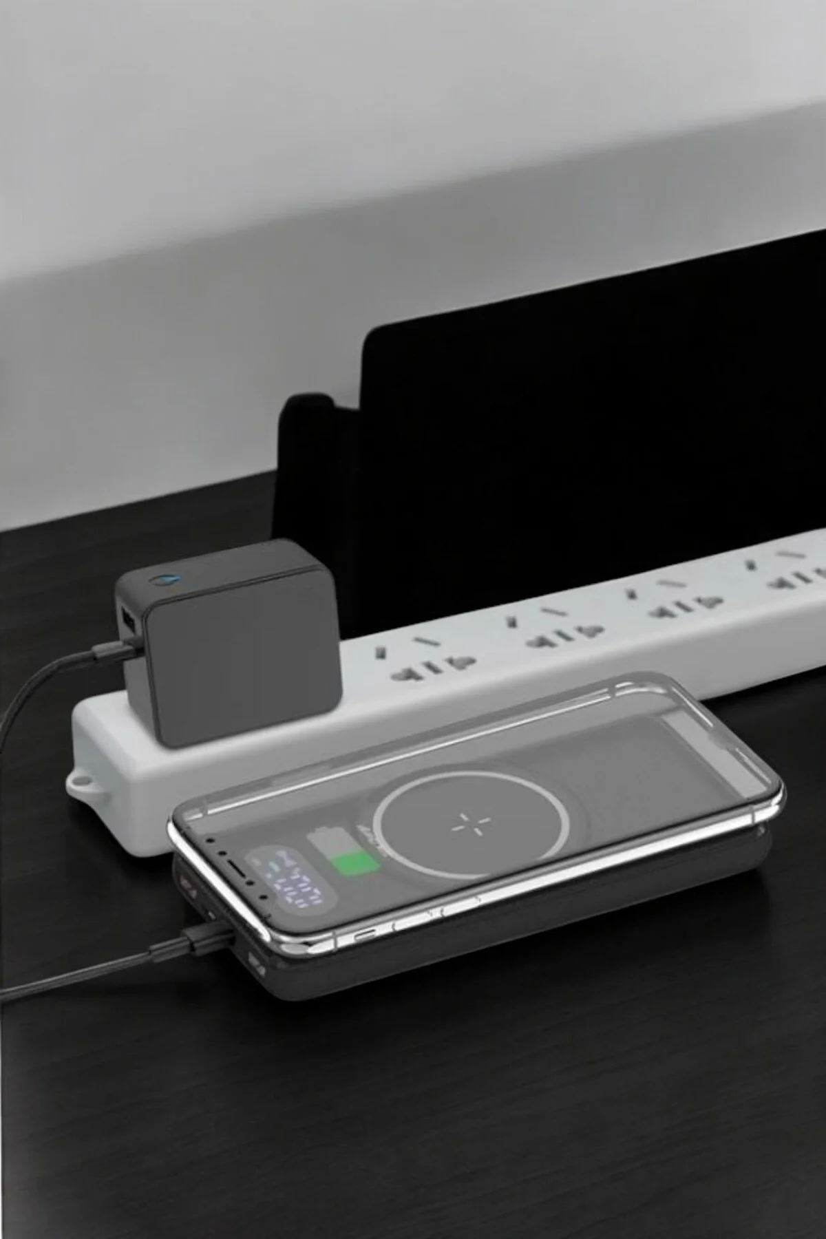Powerbank Taşınabilir 10.000 Mah Hızlı Şarj Dijital Göstergeli