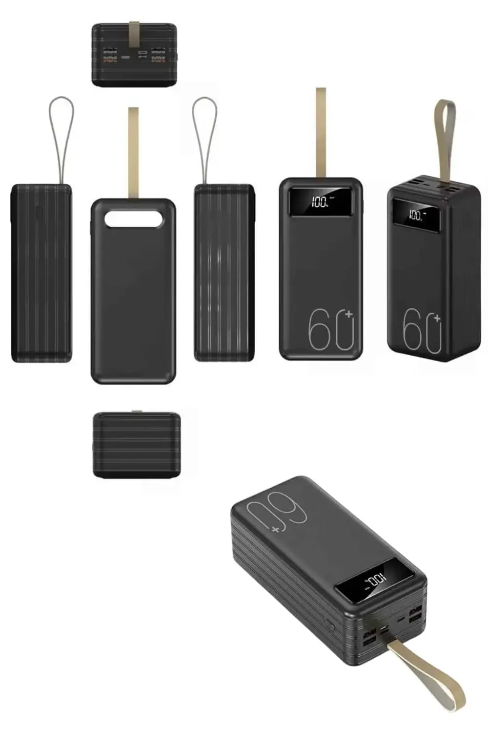 Powerbank Yüksek Kapasiteli 60.000 Mah Hızlı Şarj Şarj Özellikli